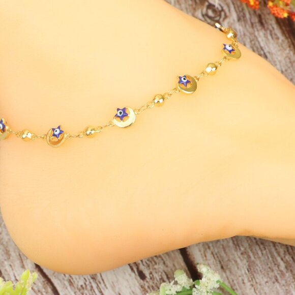 "Dainty Anklet for Women – Elegant Everyday Jewelry & Perfect Gift | MLCRC1226 - Picture 1 of 10